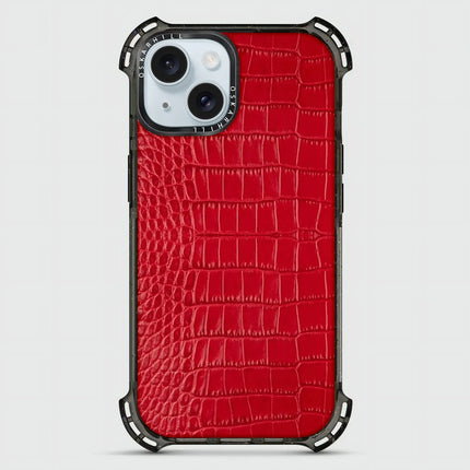 iPhone 15 Plus Case Alligator Bounce — Cornell Red