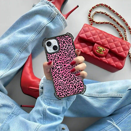 iPhone 15 Case Bounce — Pink Panther Sparkle