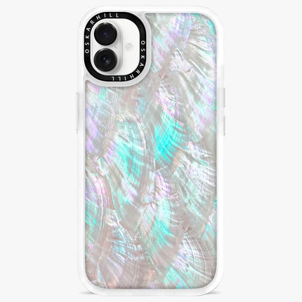 iPhone 16 Plus Case Classic — Mother of Pearl