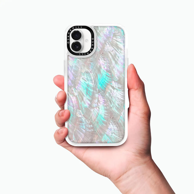 iPhone 16 Plus Case Classic — Mother of Pearl