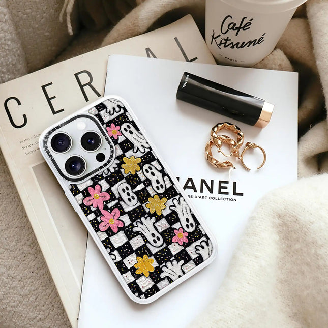 iPhone 14 Pro Case Classic — Ghostly Garden