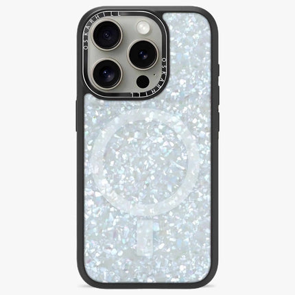 iPhone 16 Pro Case Elite — Crystal Frost Shimmer