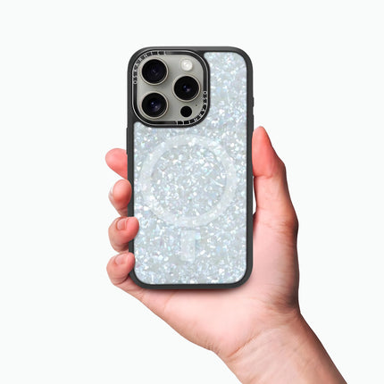 iPhone 14 Pro Case Elite — Crystal Frost Shimmer