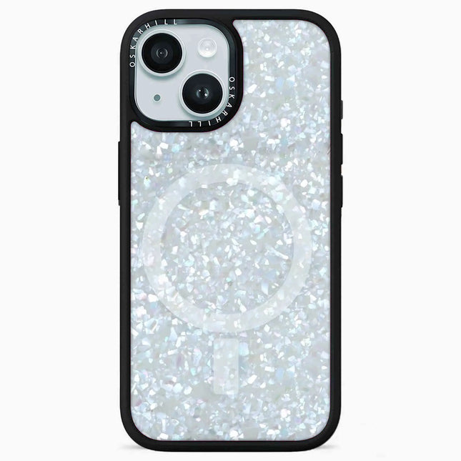 iPhone 14 Plus Case Elite — Crystal Frost Shimmer