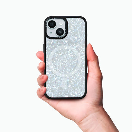 iPhone 14 Case Elite — Crystal Frost Shimmer