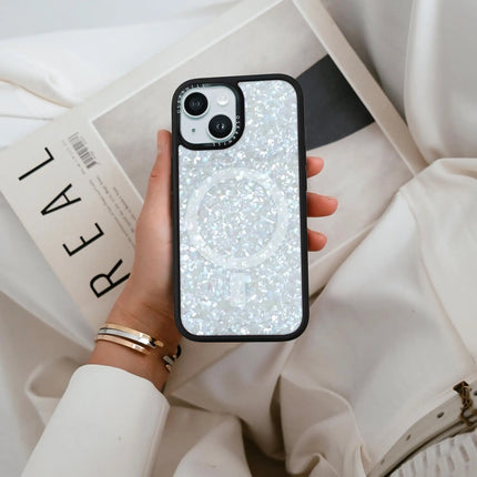 iPhone 13 Mini Case Elite — Crystal Frost Shimmer