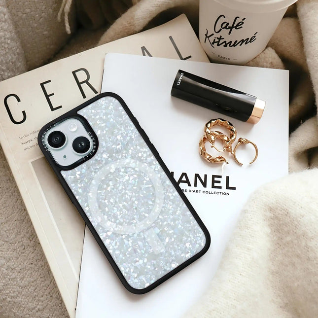 iPhone 13 Case Elite — Crystal Frost Shimmer