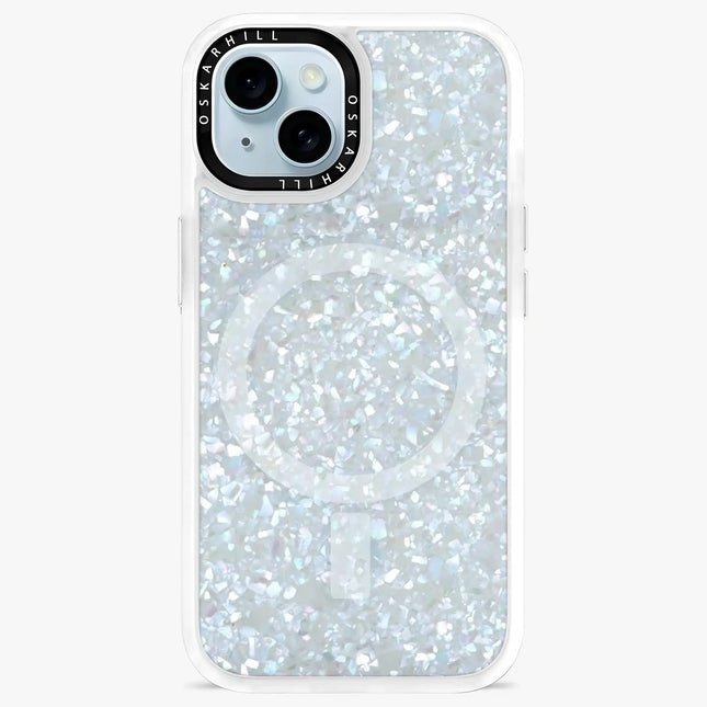 iPhone 15 Case Classic — Crystal Frost Shimmer