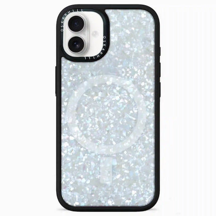 iPhone 16 Plus Case Elite — Crystal Frost Shimmer