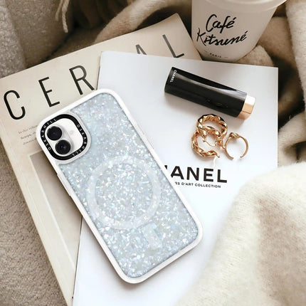 iPhone 16 Plus Case Classic — Crystal Frost Shimmer