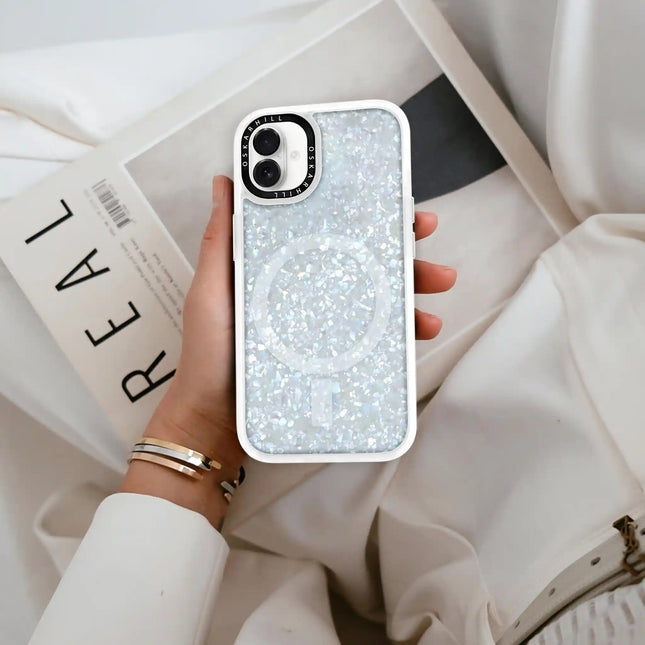 iPhone 16 Case Classic — Crystal Frost Shimmer