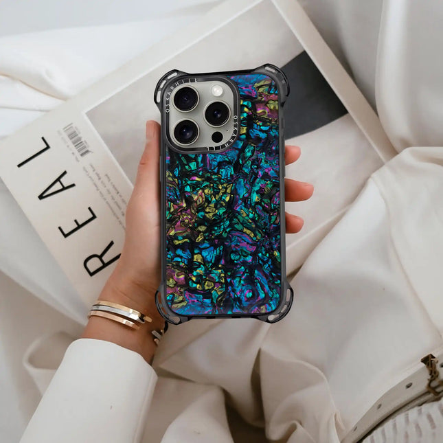 iPhone 13 Pro Case Bounce — Cosmic Abalone Shell