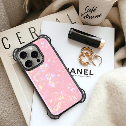 iPhone 14 Pro Max Case Bounce — Blush Prism Pearl