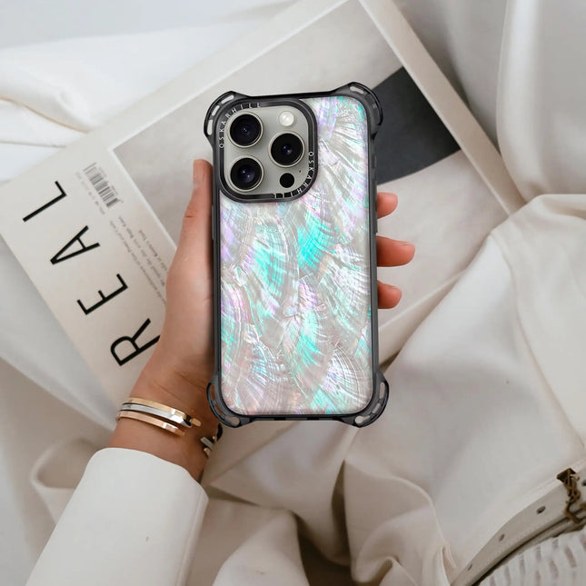 iPhone 16 Pro Max Case Bounce — Mother of Pearl