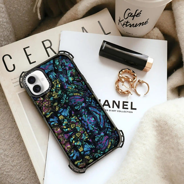 iPhone 16 Plus Case Bounce — Cosmic Abalone Shell