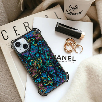 iPhone 13 Mini Case Bounce — Cosmic Abalone Shell