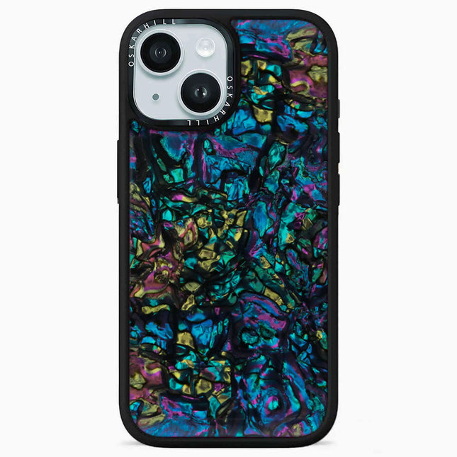 iPhone 15 Plus Case Elite — Cosmic Abalone Shell