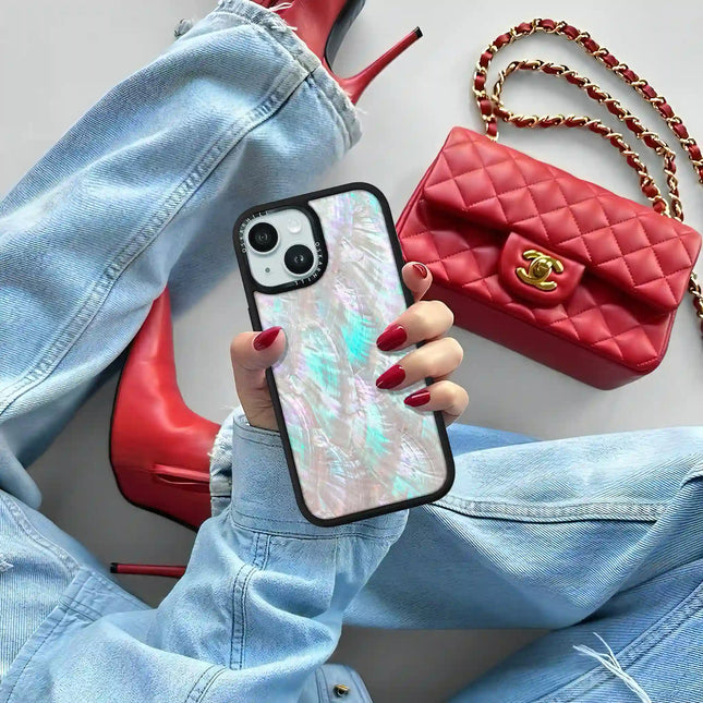 iPhone 13 Mini Case Elite — Mother of Pearl