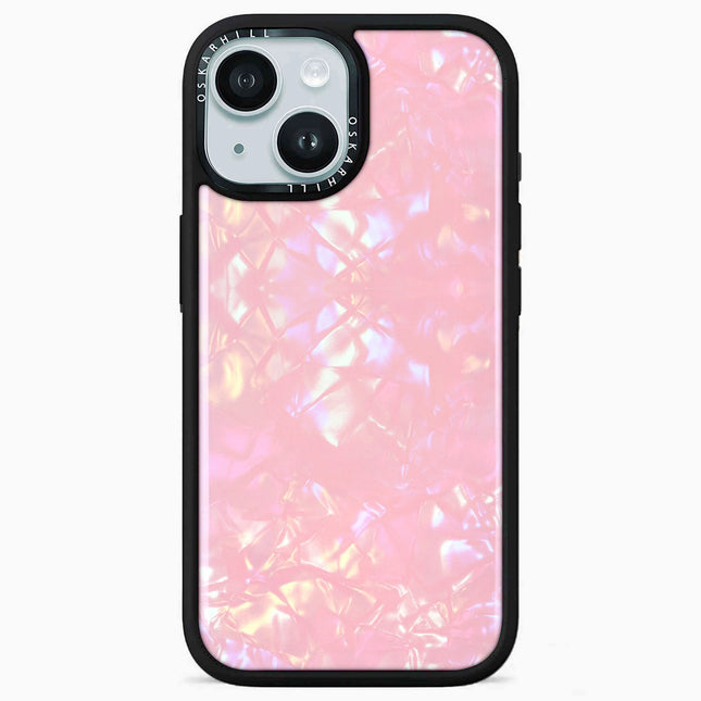 iPhone 15 Plus Case Elite — Glitter Blush Prism Pearl