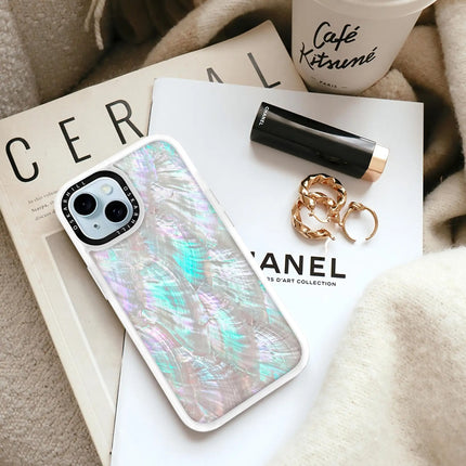 iPhone 13 Case Classic — Mother of Pearl