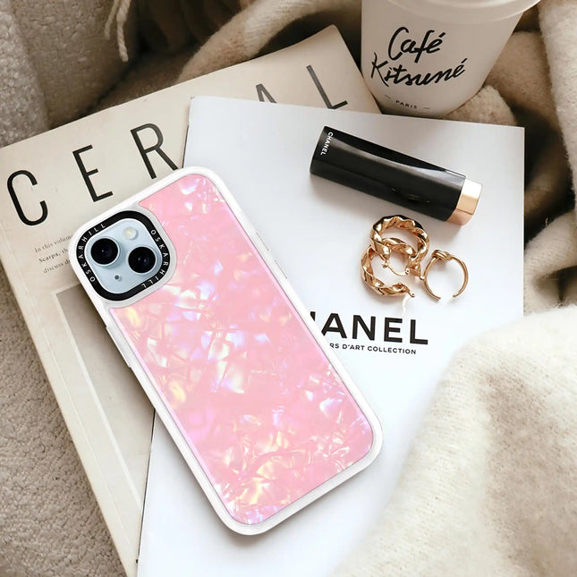 iPhone 13 Case Classic — Blush Prism Pearl