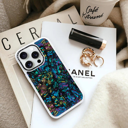 iPhone 16 Pro Case Classic — Cosmic Abalone Shell