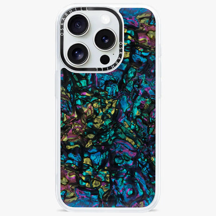 iPhone 15 Pro Case Classic — Cosmic Abalone Shell