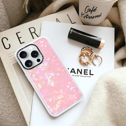 iPhone 13 Pro Case Classic — Blush Prism Pearl