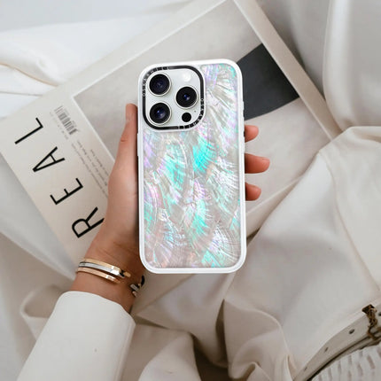 iPhone 14 Pro Case Classic — Mother of Pearl