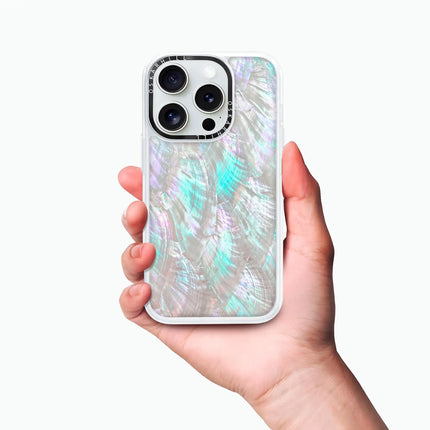 iPhone 16 Pro Case Classic — Mother of Pearl