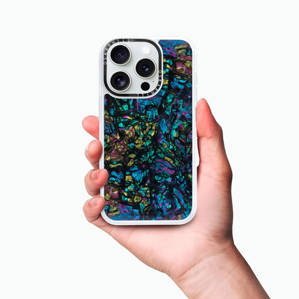 iPhone 16 Pro Case Classic — Cosmic Abalone Shell