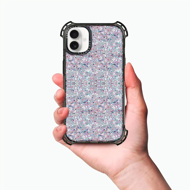 iPhone 16 Case Bounce — Starlight Frost Glitter