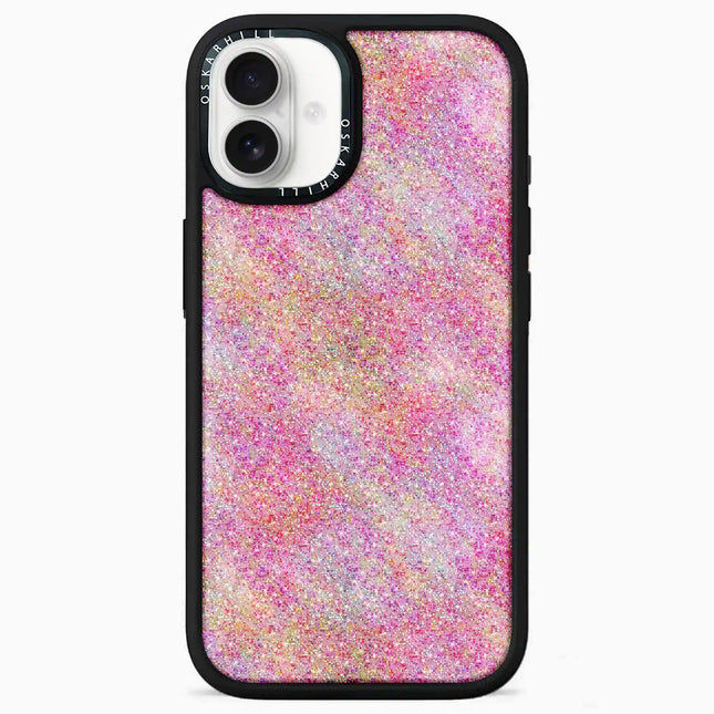 iPhone 16 Case Elite — Pink Glitter