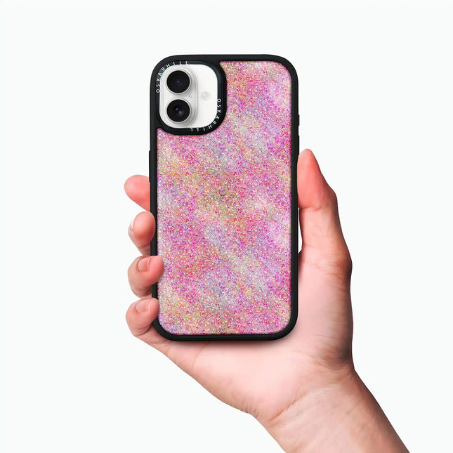 iPhone 16 Plus Case Elite — Pink Glitter