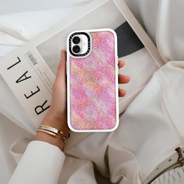 iPhone 16 Case Classic — Pink Glitter