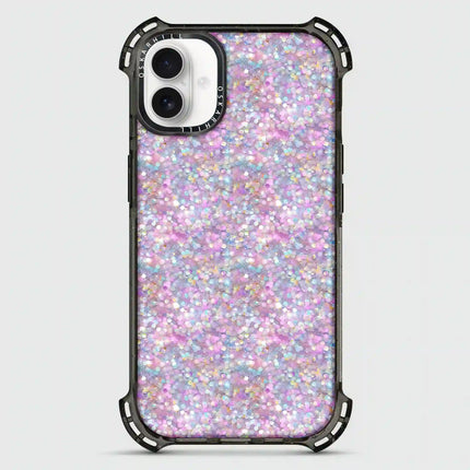 iPhone 16 Case Bounce — Pastel Twilight Glitter