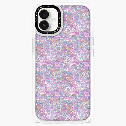 iPhone 16 Classic Case — Pastel Twilight Glitter