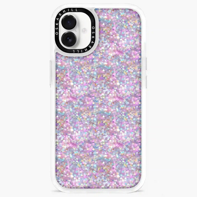 iPhone 16 Plus Case Classic — Pastel Twilight Glitter