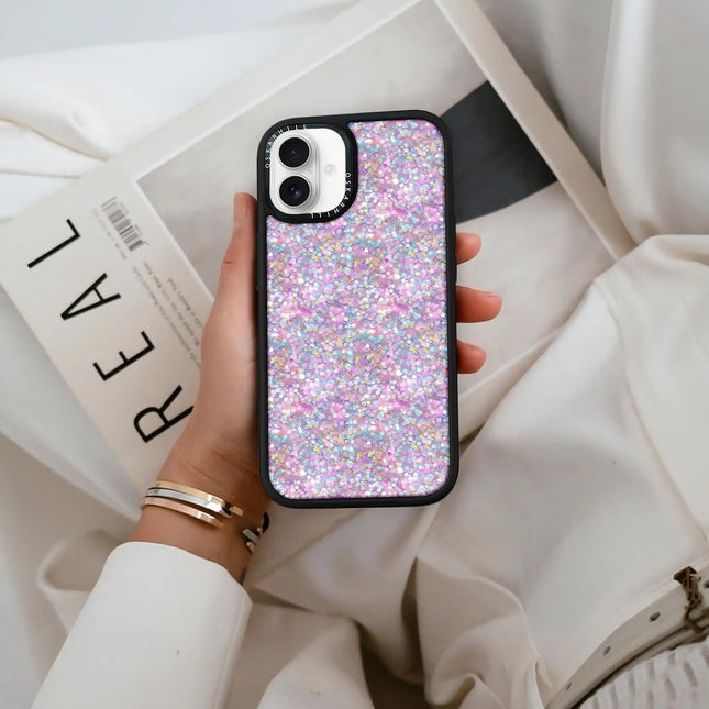 iPhone 16 Case Elite — Pastel Twilight Glitter