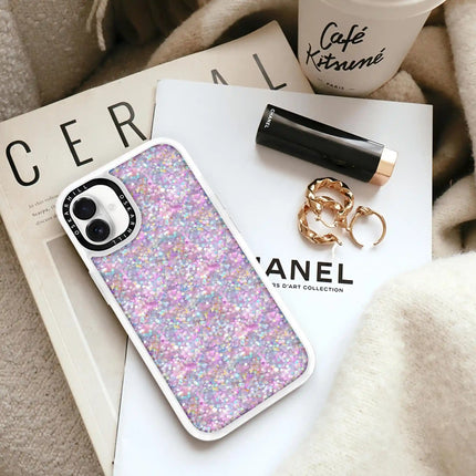 iPhone 16 Plus Case Classic — Pastel Twilight Glitter