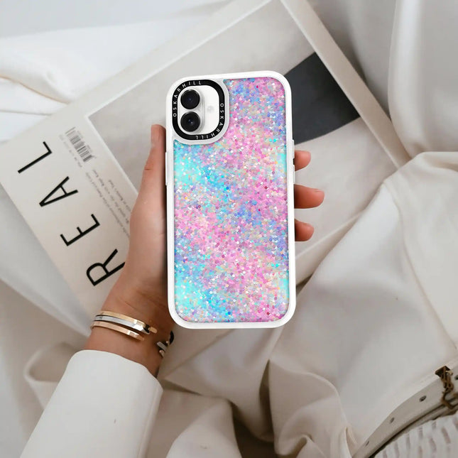 iPhone 16 Plus Case Classic — Multicolor Glitter