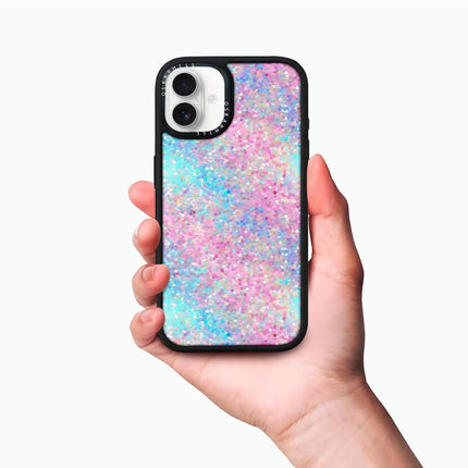 iPhone 16 Case Elite — Multicolor Glitter