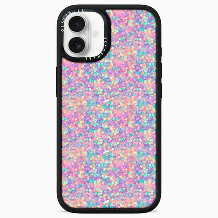 iPhone 16 Plus Case Elite — Rainbow Dream Glitter