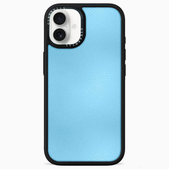 iPhone 16 Plus Case Elite Leather — Sky Blue