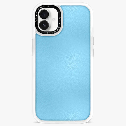 iPhone 16 Case Classic Leather — Sky Blue