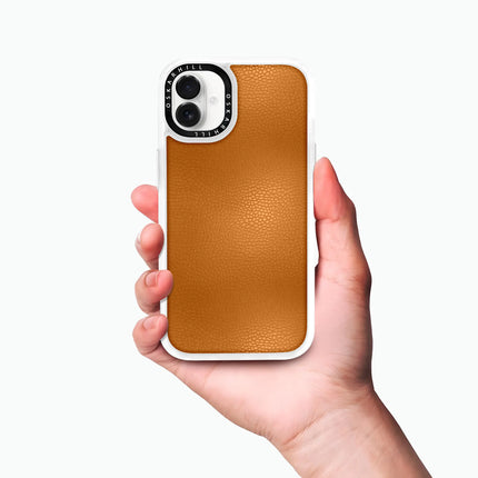 iPhone 16 Plus Case Classic Leather — Ruddy Brown