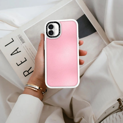 iPhone 16 Plus Case Classic Leather — Baby Pink