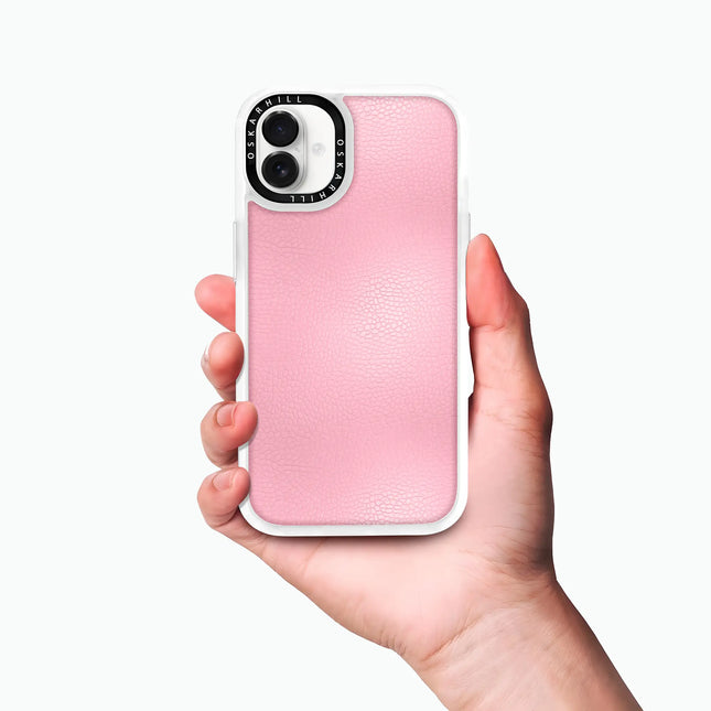 iPhone 16 Case Classic Leather — Baby Pink