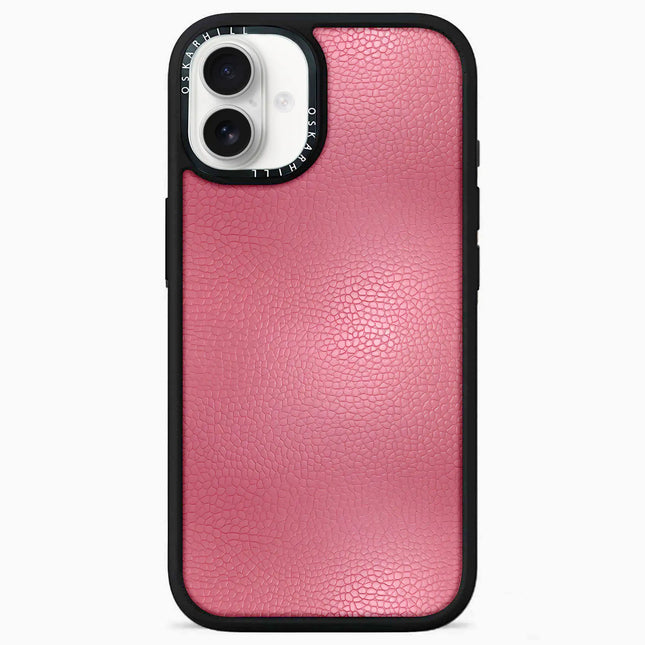 iPhone 16 Case Elite Leather — Dirty Pink