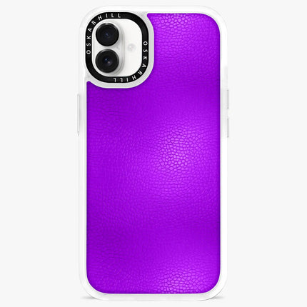 iPhone 16 Plus Case Classic Leather — Dark Violet